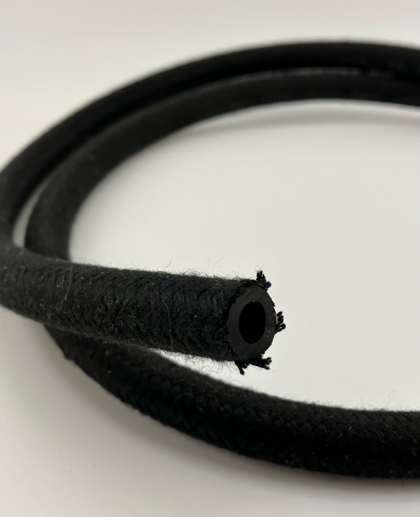 Braided cloth covered fuel hose, Cohline, 6mm