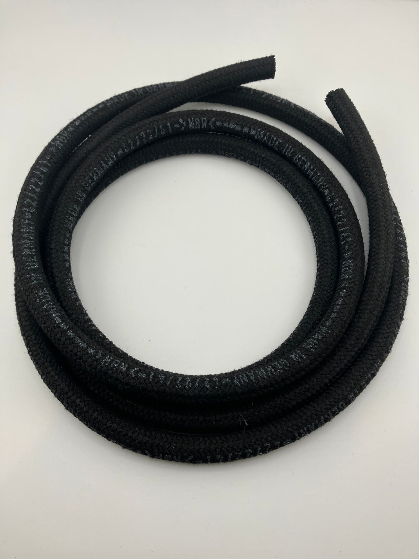 Braided cloth covered fuel hose, Continental, 7mm