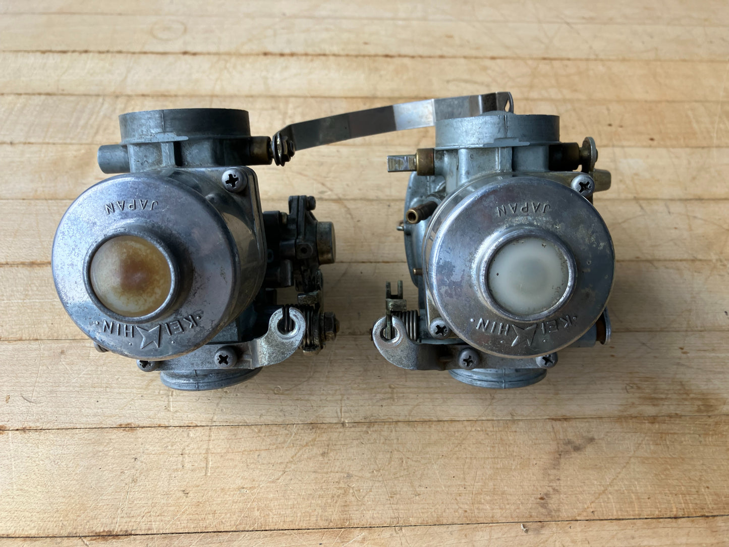 Keihin carburetor set for 1976 Honda CB500T