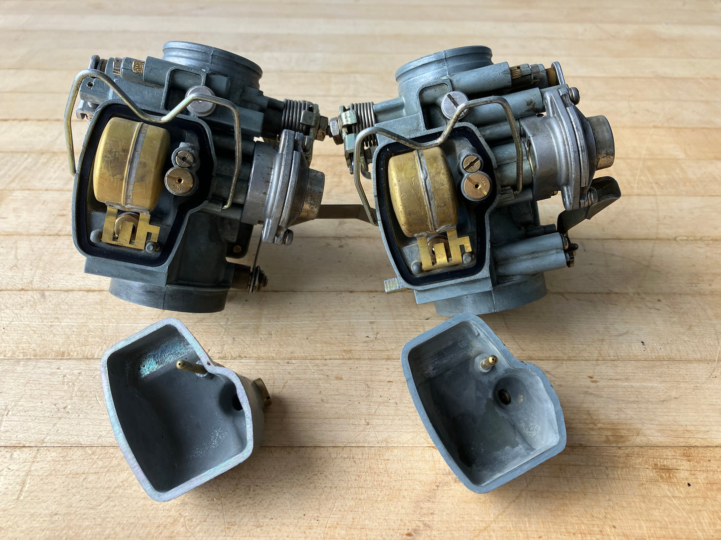 Keihin carburetor set for 1976 Honda CB500T