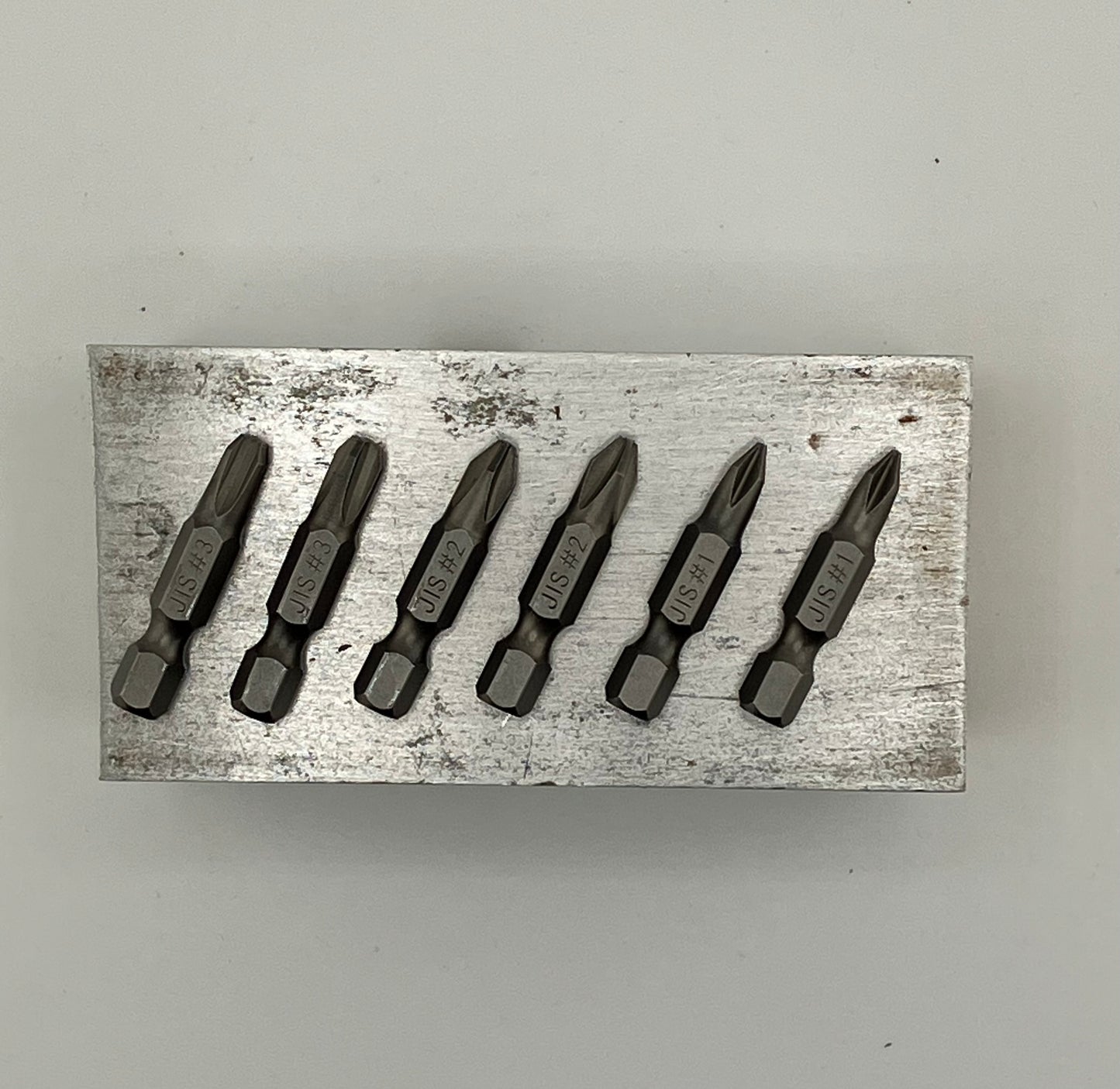 JIS screwdriver bit set