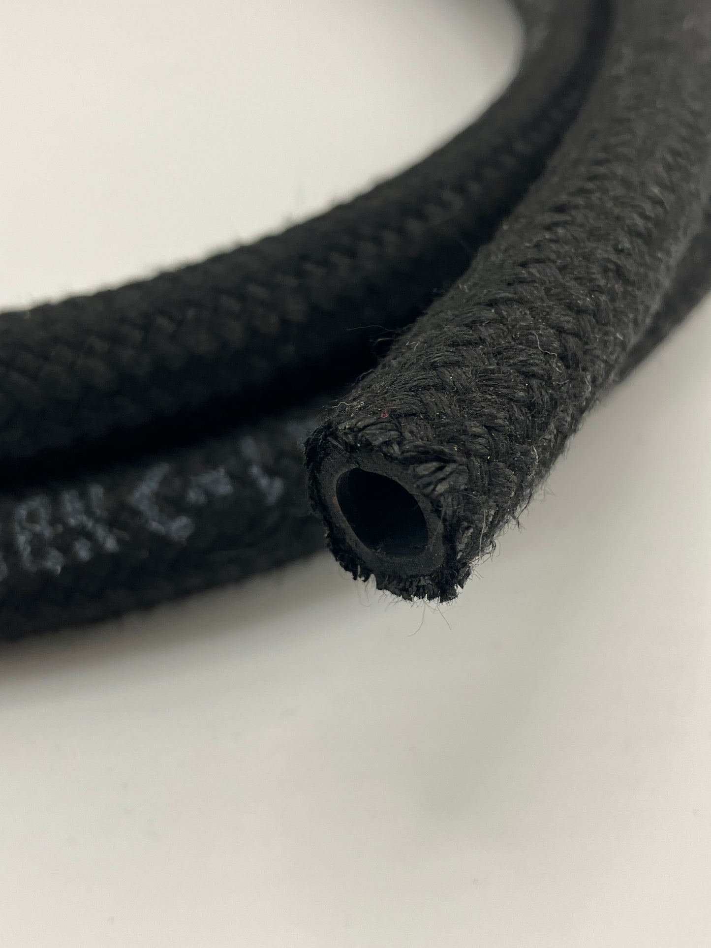 Braided cloth covered fuel hose, Continental, 7mm