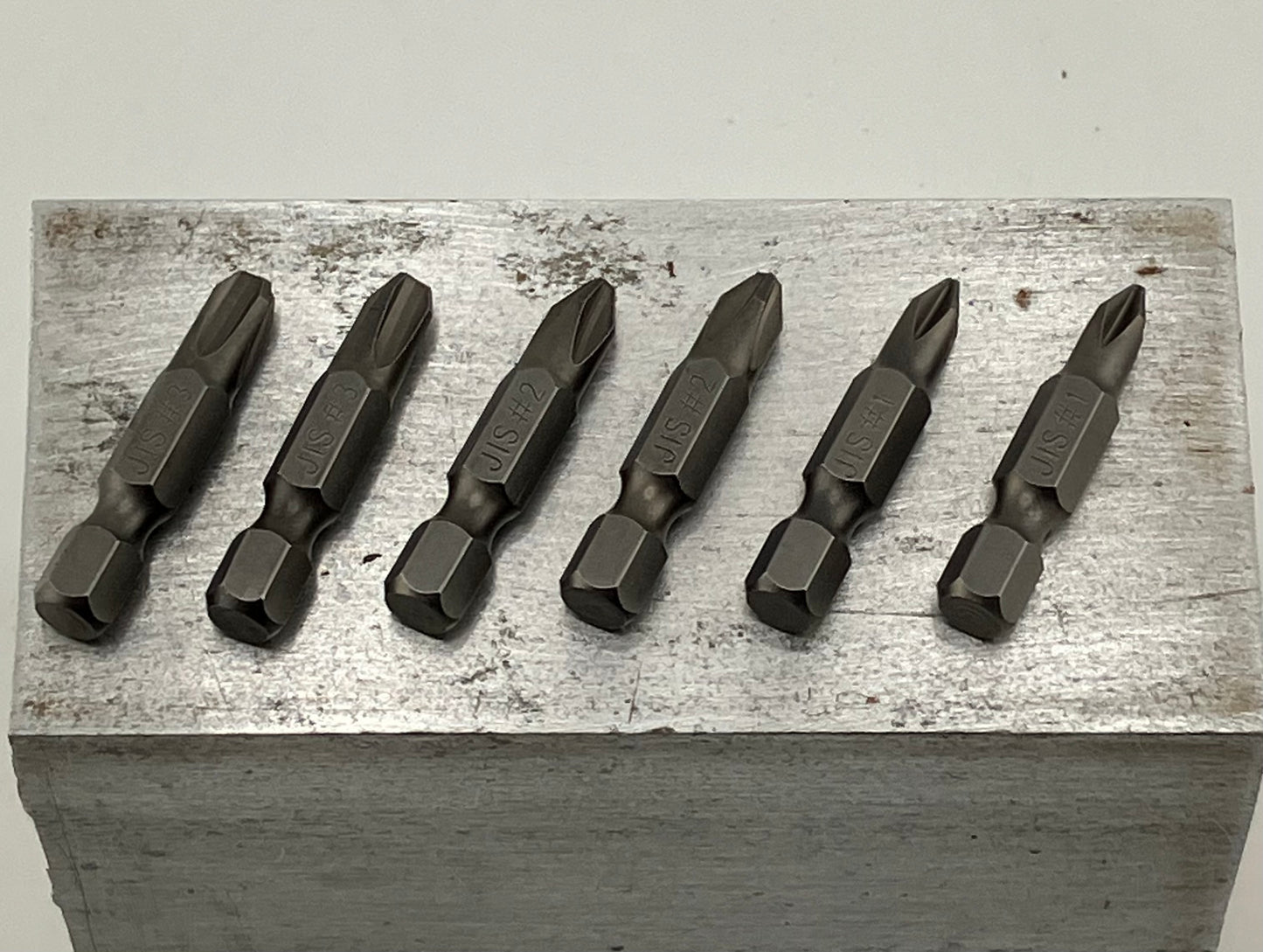 JIS screwdriver bit set