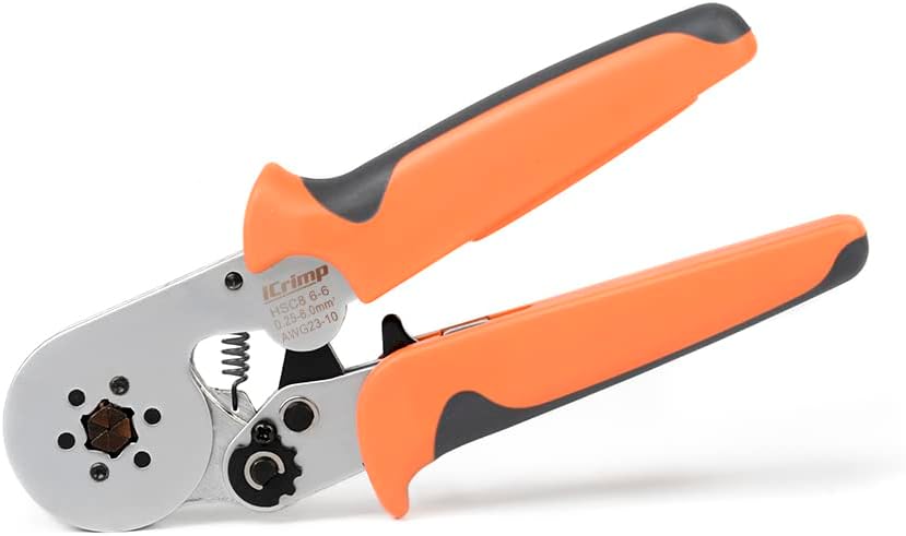 Hexagonal ferrule crimper, 23-10AWG
