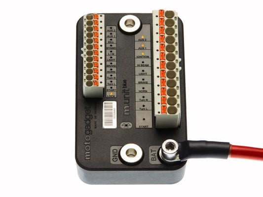 Motogadget mo.unit blue, digital control unit with bluetooth