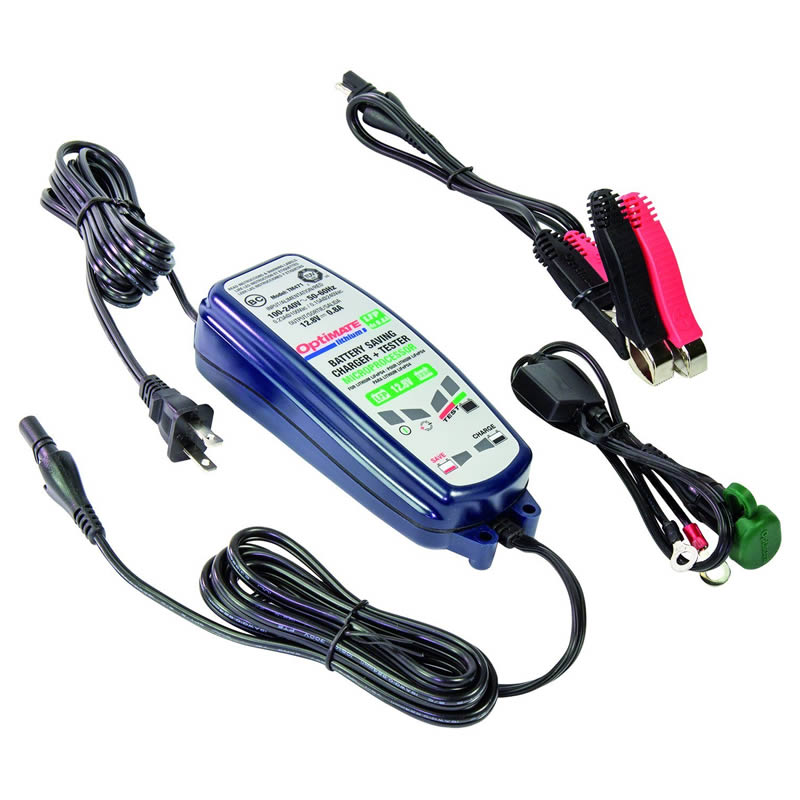 OptiMate TM-471 lithium battery charger, 0.8A